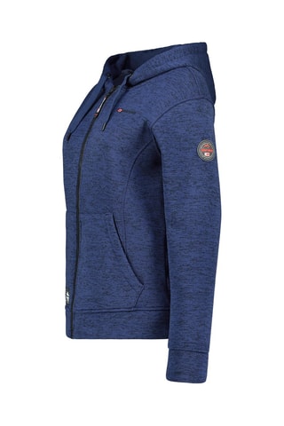 Sweat polaire à capuche Talertana - Bleu marine