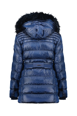 Doudoune longue Aimeraudana - Bleu marine