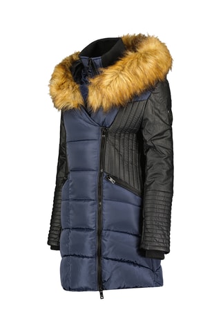 Doudoune longue Ausmosana - Bleu marine