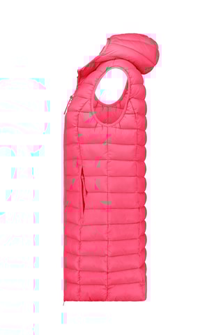 Doudoune longue sans manches Vakitalana - Fuchsia