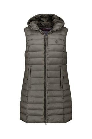 Doudoune longue sans manches Vakitalana - Kaki