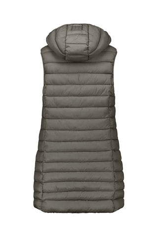 Doudoune longue sans manches Vakitalana - Kaki