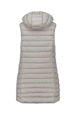 Doudoune longue sans manches Vakitalana - Gris clair