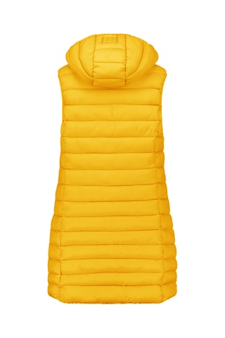 Doudoune longue sans manches Vakitalana - Moutarde
