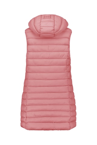 Doudoune longue sans manches Vakitalana - Vieux rose