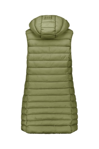 Doudoune longue sans manches Vakitalana - Vert olive