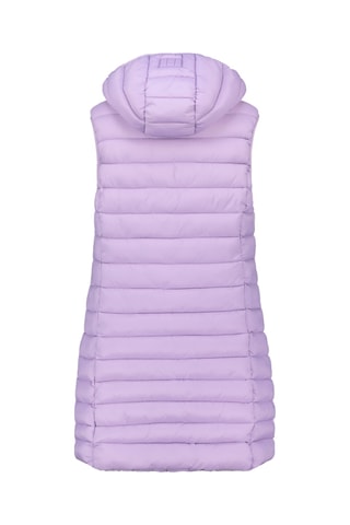 Doudoune longue sans manches Vakitalana - Mauve