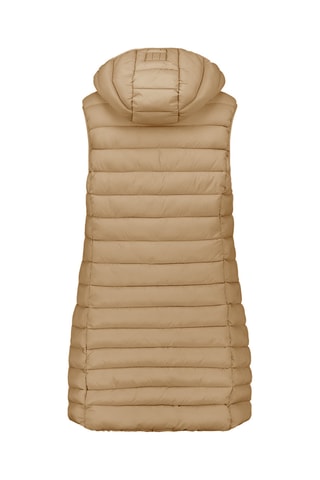 Doudoune longue sans manches Vakitalana - Taupe