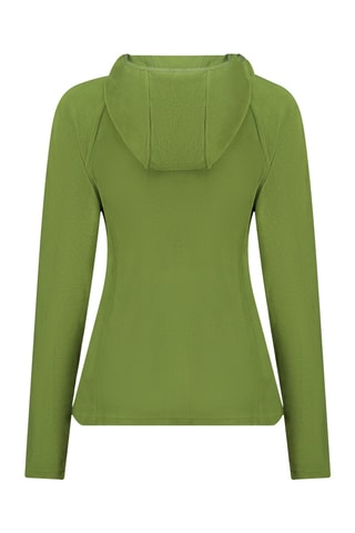 Veste polaire à capuche Tugoodana - Vert olive