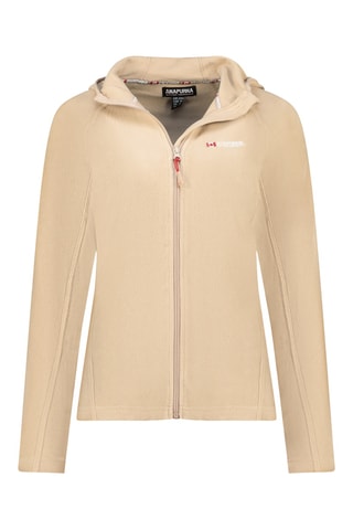 Veste polaire à capuche Tugoodana - Beige