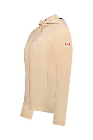 Veste polaire à capuche Tugoodana - Beige