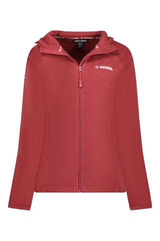Veste polaire à capuche Tugoodana - Bordeaux