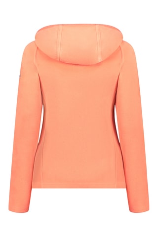 Veste polaire à capuche Tugoodana - Corail