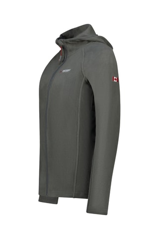 Veste polaire à capuche Tugoodana - Gris foncé