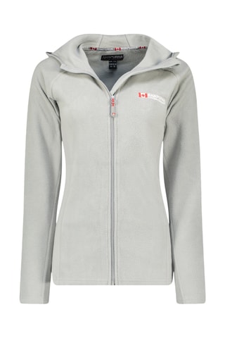 Veste polaire à capuche Tugoodana - Gris clair