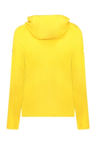 Veste polaire à capuche Tugoodana - Moutarde