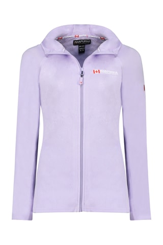Veste polaire à capuche Tugoodana - Violet
