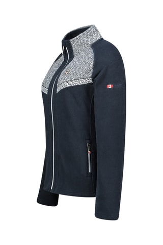 Veste polaire Urithana - Bleu marine et écru