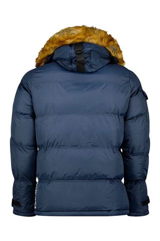 Parka à capuche Biwa - Bleu marine