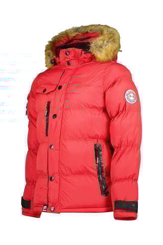 Parka à capuche Biwa - Rouge