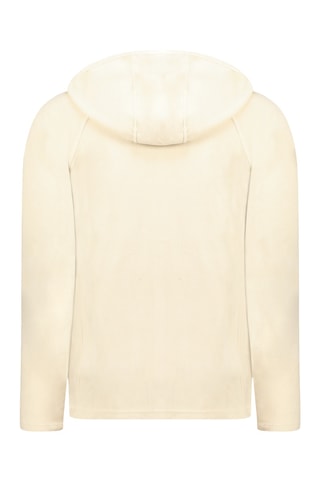 Veste polaire à capuche Tugoodana - Ecru