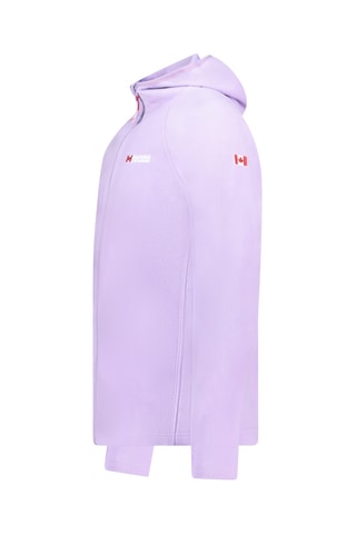 Veste polaire à capuche Tugoodana - Violet