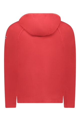 Veste polaire à capuche Tugoodana - Rouge