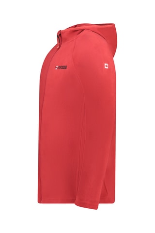 Veste polaire à capuche Tugoodana - Rouge