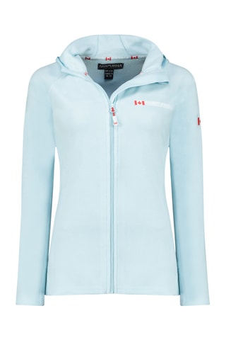 Veste polaire à capuche Tugoodana - Ciel