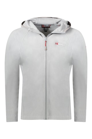 Veste polaire à capuche Tugoodana - Gris clair