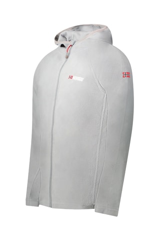 Veste polaire à capuche Tugoodana - Gris clair