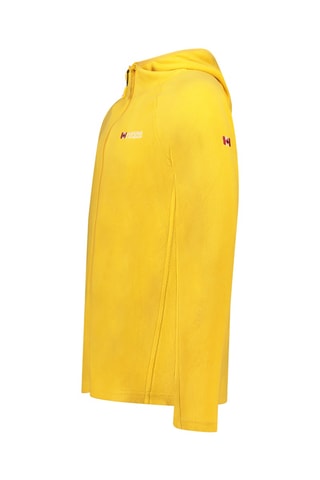 Veste polaire à capuche Tugoodana - Moutarde
