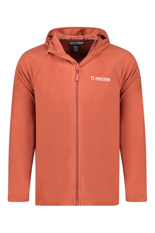 Veste polaire à capuche Tugoodana - Corail