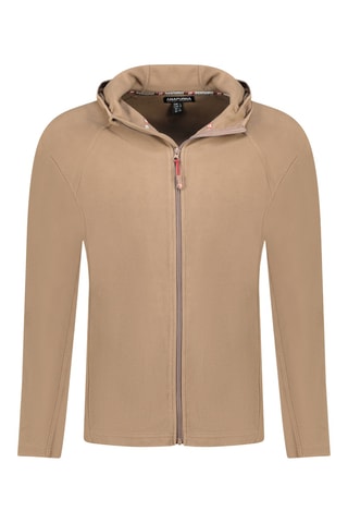 Veste polaire à capuche Tugoodana - Taupe