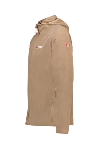 Veste polaire à capuche Tugoodana - Taupe