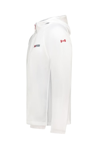 Veste polaire à capuche Tugoodana - Blanc