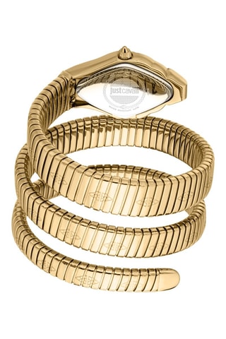 Stalen Quartz Horloge - Goudkleurig