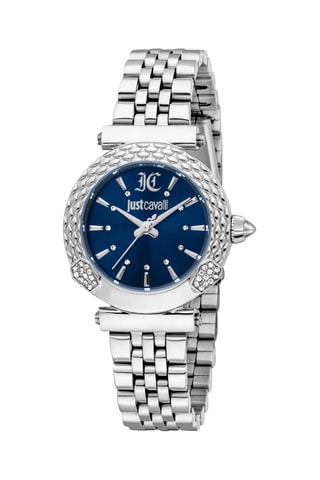 Relógio de quartzo em aço - Prateado