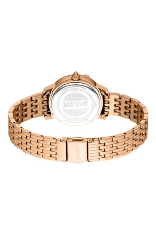 Relógio de quartzo em aço - Dourado-rosa