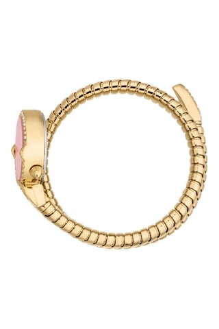 Stalen Quartz Horloge - Goudkleurig