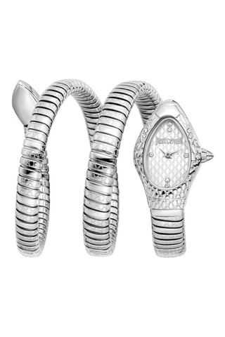 Stalen Quartz Horloge - Zilverkleurig