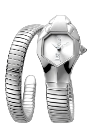 Stalen Quartz Horloge - Zilverkleurig