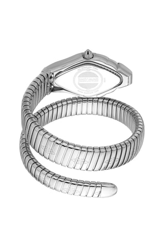 Stalen Quartz Horloge - Zilverkleurig en Donkerblauw