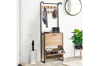 Vestiaire d'entrée Alan - 63 x 108 x 23,5 cm