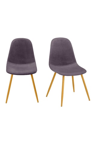 2 chaises Sofia - 43 x 86 x 54 cm