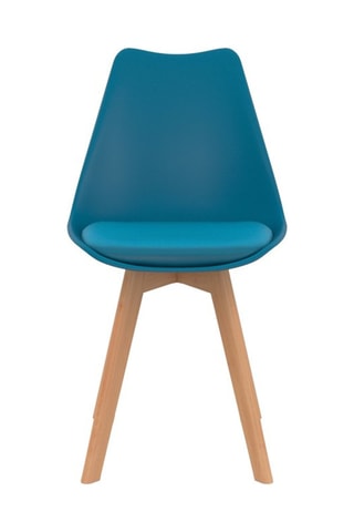 4 chaises Nordia - Pieds en hêtre - 46 x 79,5 x 51 cm