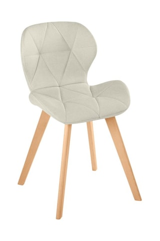 2 chaises Gatsby - Structure en bois - Pieds en hêtre - 47,5 x 50 x 79 cm