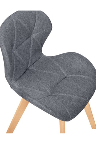 2 chaises en bois et hêtre Gatsby - 47,5 x 79 x 50 cm