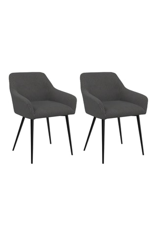 2 chaises Jenny - 51 x H6 x 56 cm