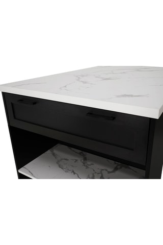 Ilot central de cuisine Marius - 130 x 90,5 x 80